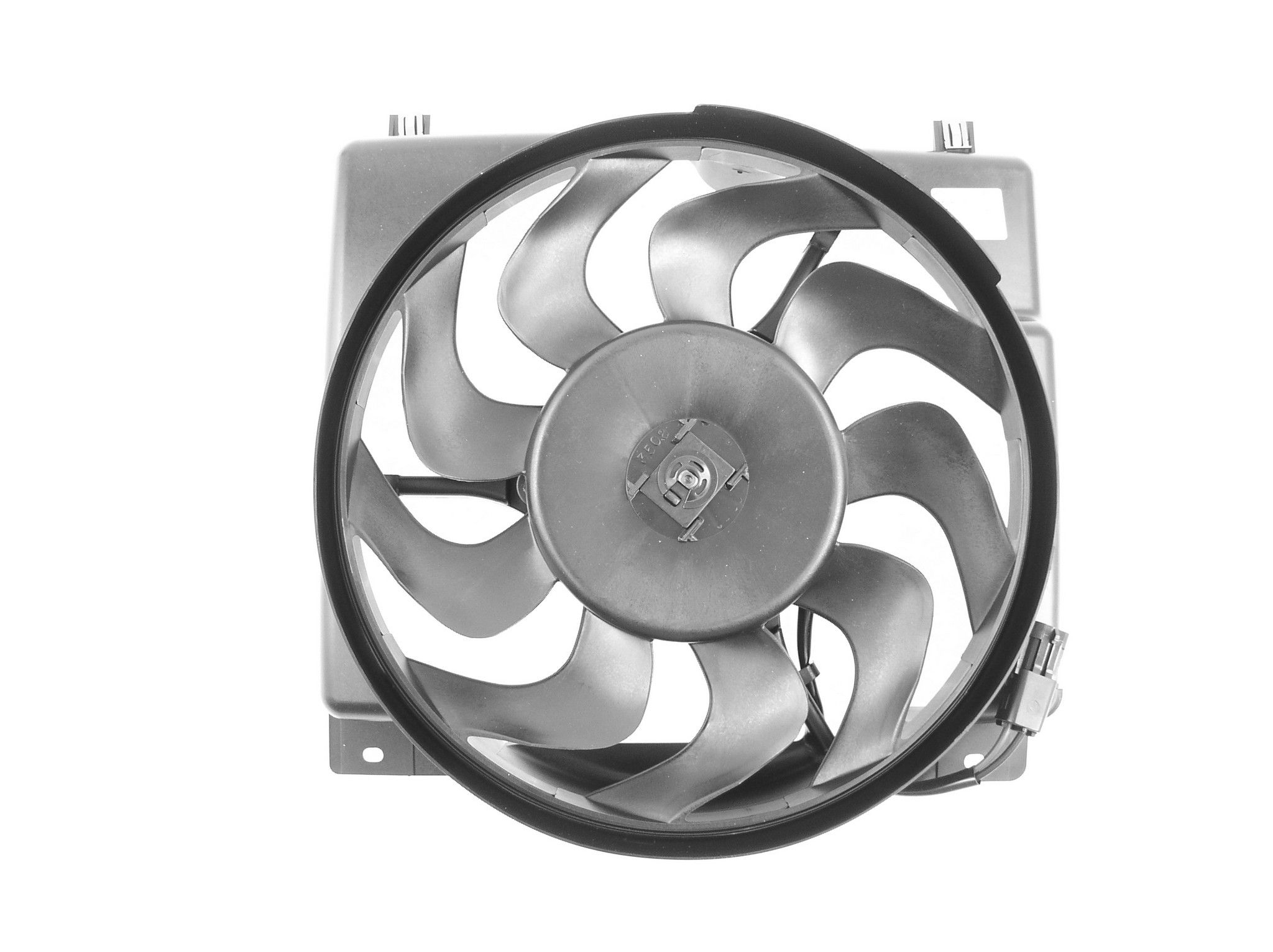 1996, 1995 Jeep Cherokee Dual Radiator and Condenser Fan Assembly