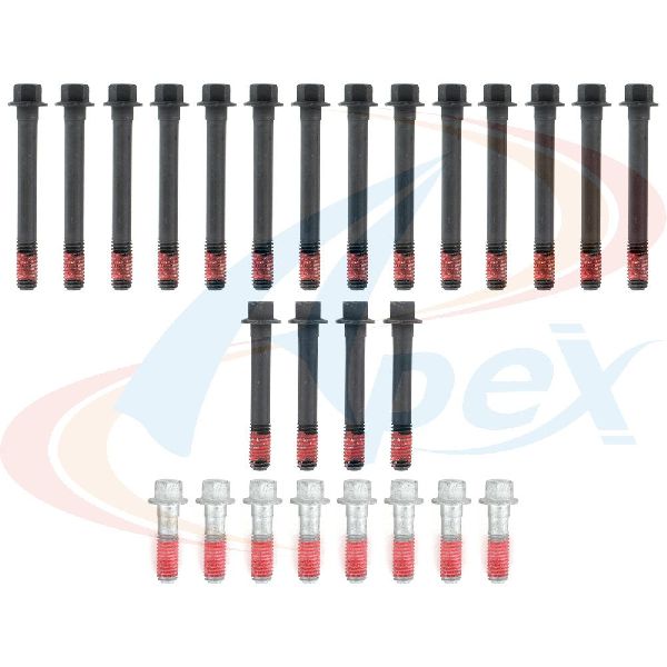 1996-2002 Chevrolet Express 3500 Engine Cylinder Head Bolt Set (Apex)