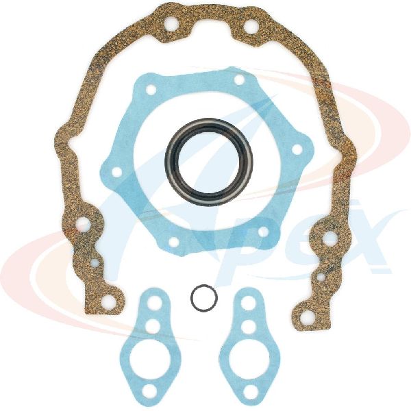 1996-2000 Chevrolet Tahoe Engine Timing Cover Gasket Set (Apex)