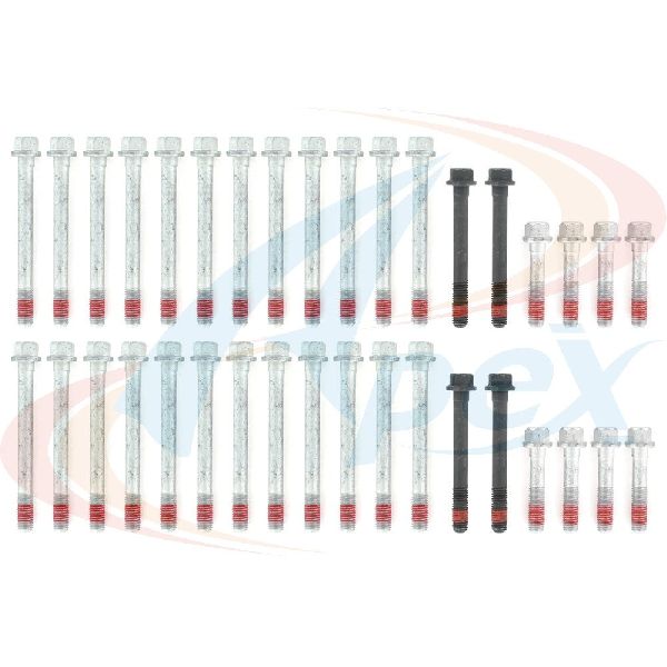 2001-2002 Chevrolet Express 3500 Engine Cylinder Head Bolt Set (Apex)