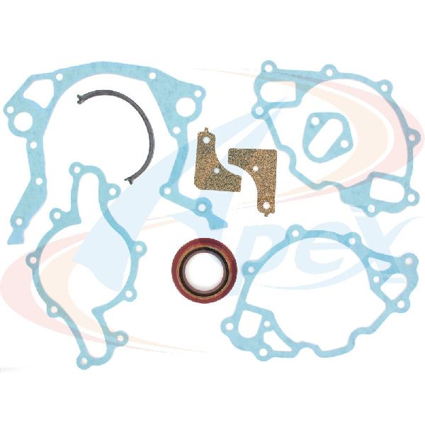 1981-1990 Lincoln Town Car Engine Timing Cover Gasket Set (Apex)