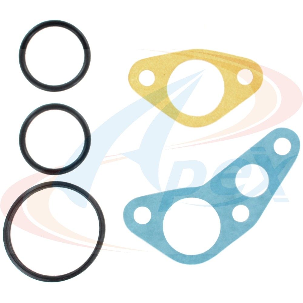 1995, 1994, 1993, 1992, 1991, 1990, 1989 Ford Taurus Engine Coolant Crossover Pipe Mounting Set