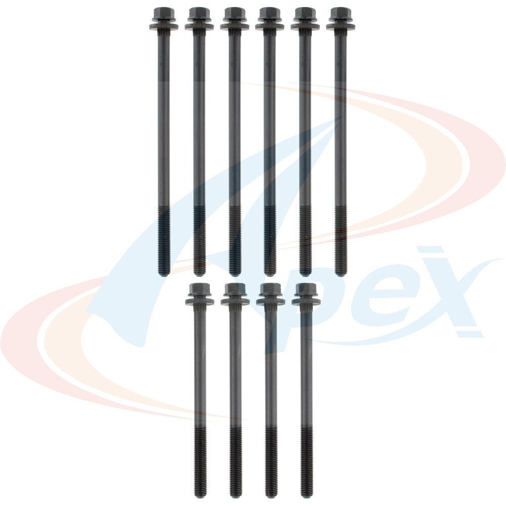 2005, 2004, 2003, 2002, 2001, 2000, 1999, 1998, 1997, 1996, 1995 Dodge Neon Engine Cylinder Head Bolt Set
