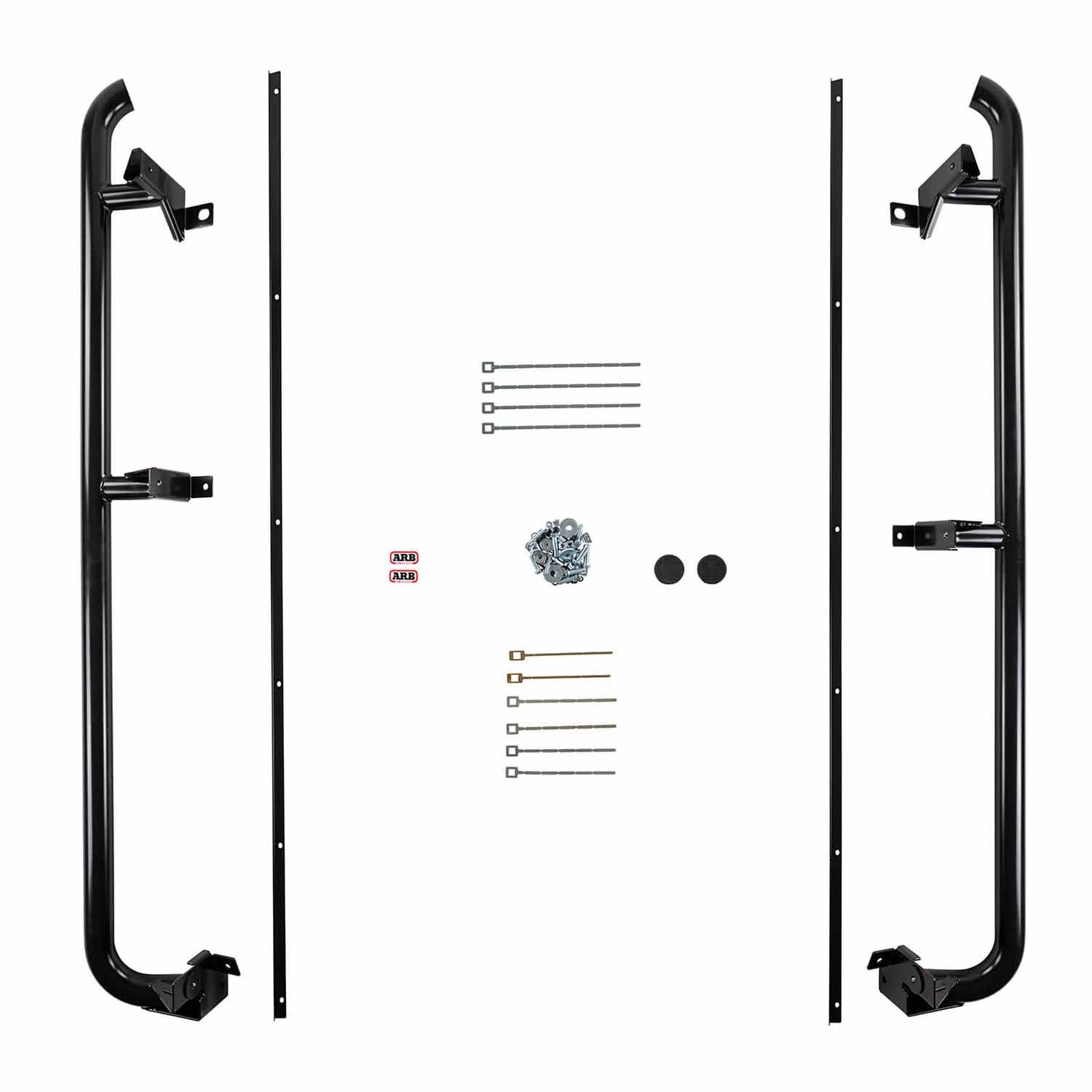 2017, 2016, 2015, 2014, 2013, 2012, 2011, 2010, 2009, 2008, 2007 Jeep Wrangler Step Nerf Bar