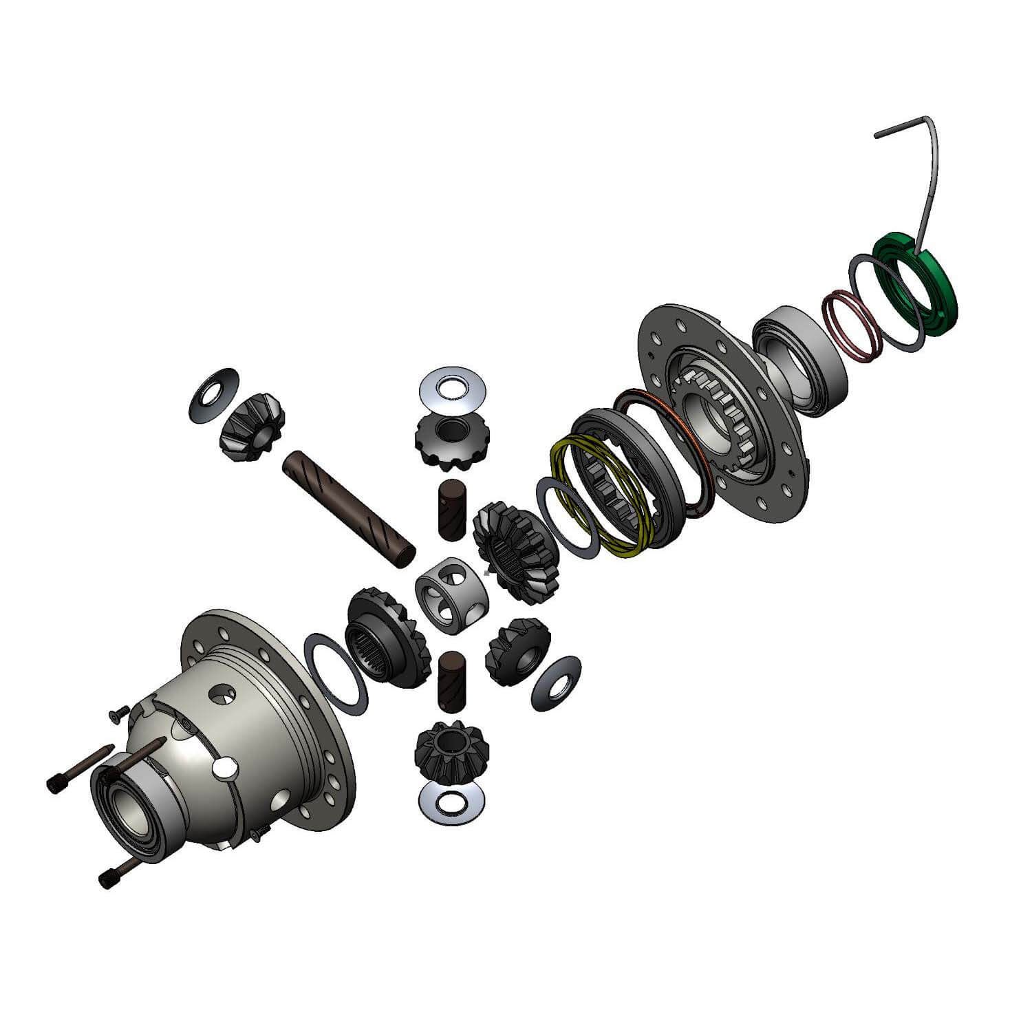 2010, 2009, 2008, 2007, 2006 Jeep Commander Cherokee Differential