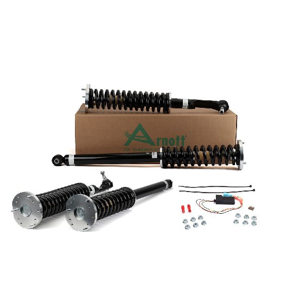 2012-2013 Mercedes-Benz S350 Air Spring to Coil Spring Conversion Kit - Front and Rear (Arnott)