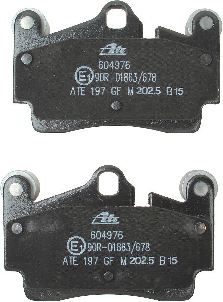 2007-2015 Audi Q7 Disc Brake Pad Set - Rear (ATE Coated)