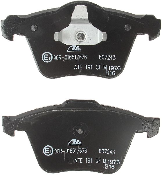 2007-2016 Volvo S80 Disc Brake Pad Set - Front (ATE Coated)