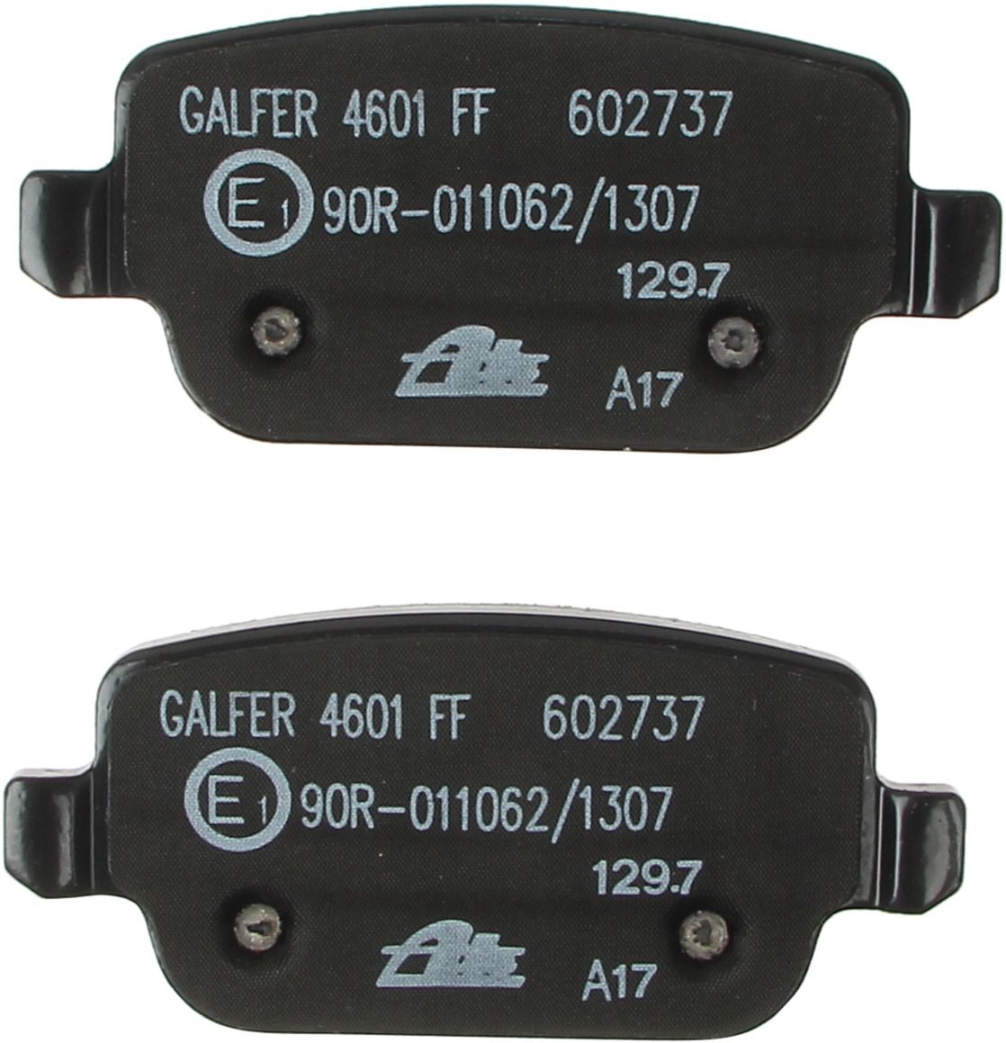 2013, 2012, 2011, 2010, 2009, 2008, 2007 Volvo S80 LR2 Disc Brake Pad Set