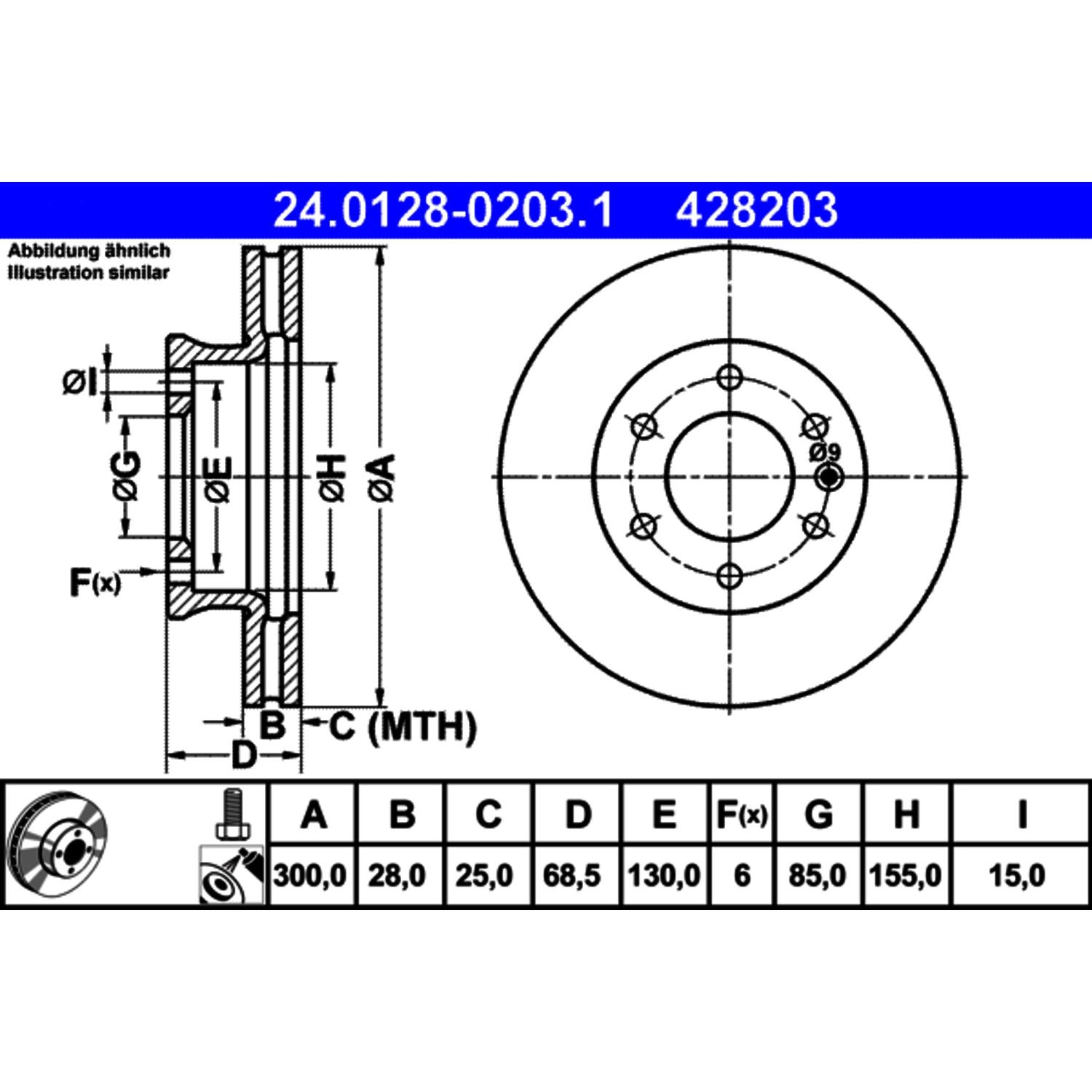 2021, 2020, 2019, 2018, 2017, 2016, 2015, 2014, 2013, 2012, 2011, 2010 Mercedes-Benz Sprinter 2500 2010-2021 Mercedes-Benz Sprinter 1500 Disc Brake Rotor