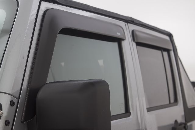 2007-2017 Jeep Wrangler Side Window Deflector (Auto Ventshade (AVS))