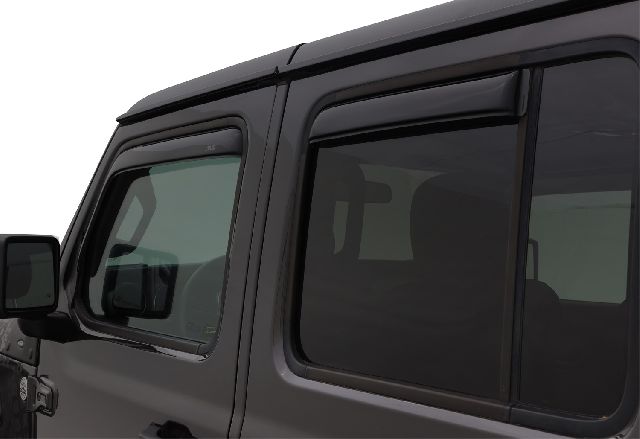 2018-2025 Jeep Wrangler Side Window Deflector (Auto Ventshade (AVS))