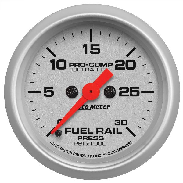 2008-2010 Chevrolet Silverado 3500 HD Fuel Pressure Gauge (AutoMeter)