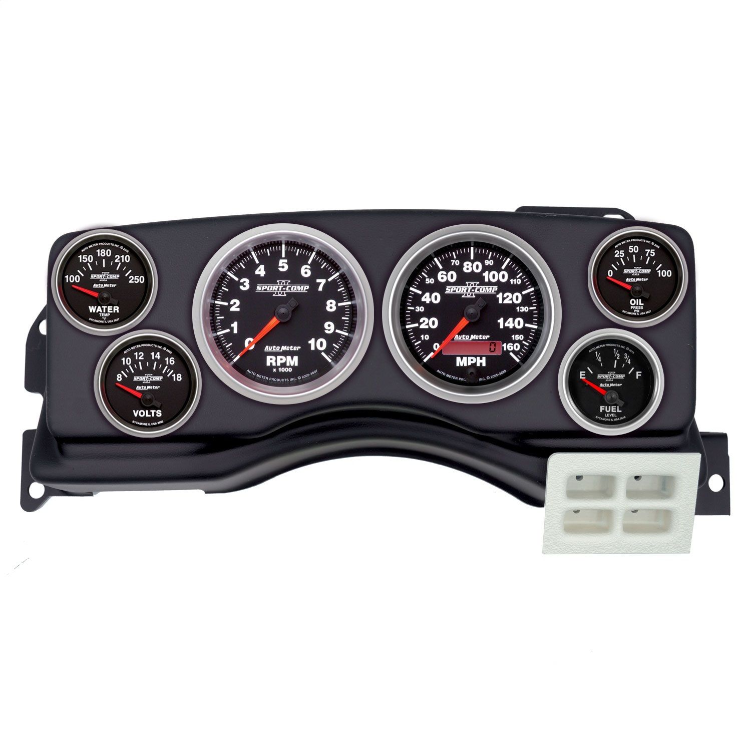 1989, 1988, 1987 Ford Mustang Gauge Set