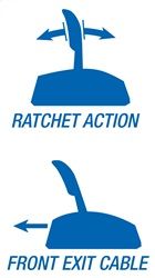 1981-1992 Lincoln Town Car Automatic Transmission Shift Lever Kit (B&M)