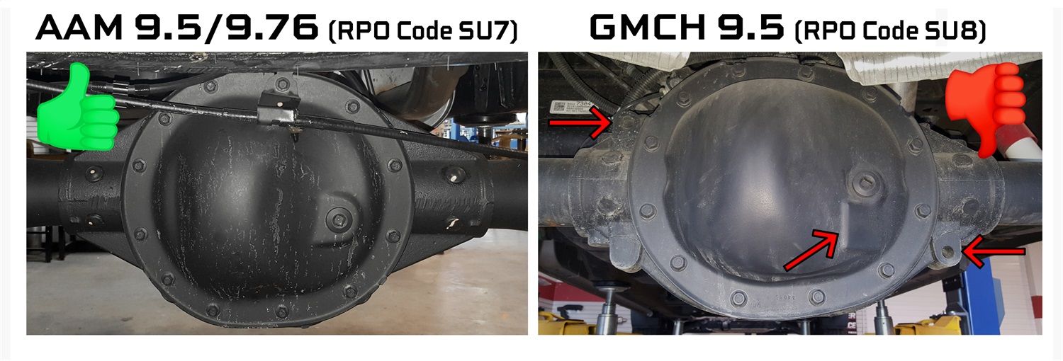 2016 Chevrolet Suburban 1500 Differential Cover