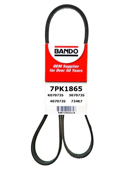 1992-1996 Dodge Viper Accessory Drive Belt - Accessory Drive (Bando)
