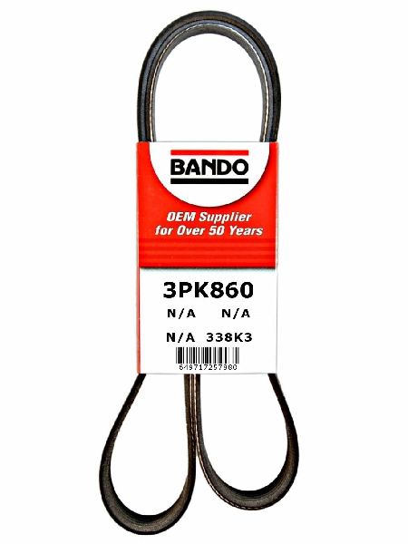 2004-2009 Toyota Prius Accessory Drive Belt - Air Conditioning and Water Pump (Bando)