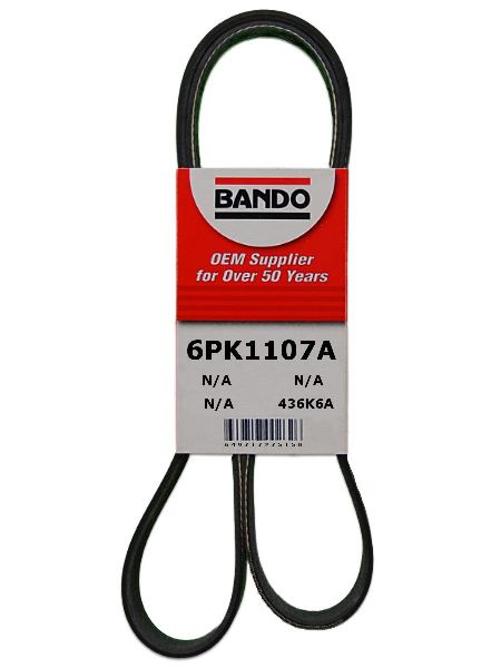 2009-2010 Nissan Cube Accessory Drive Belt - Water Pump and Alternator (Bando)