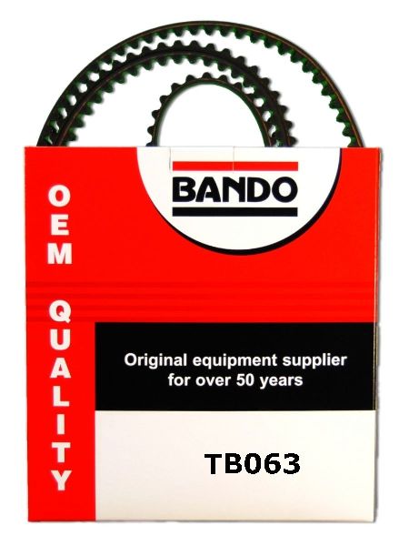 1987-1989 Hyundai Excel Engine Timing Belt - Camshaft (Bando)