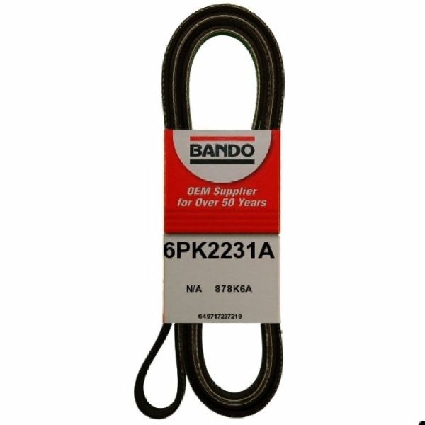 2007-2013 Nissan Altima Accessory Drive Belt - Water Pump, Alternator, Air Conditioning and Power (Bando)