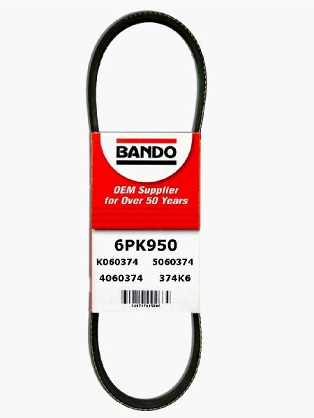 2016-2021 Mazda MX-5 Miata Accessory Drive Belt - Accessory Drive or Alternator or Alternator and Air Conditioning (Bando)