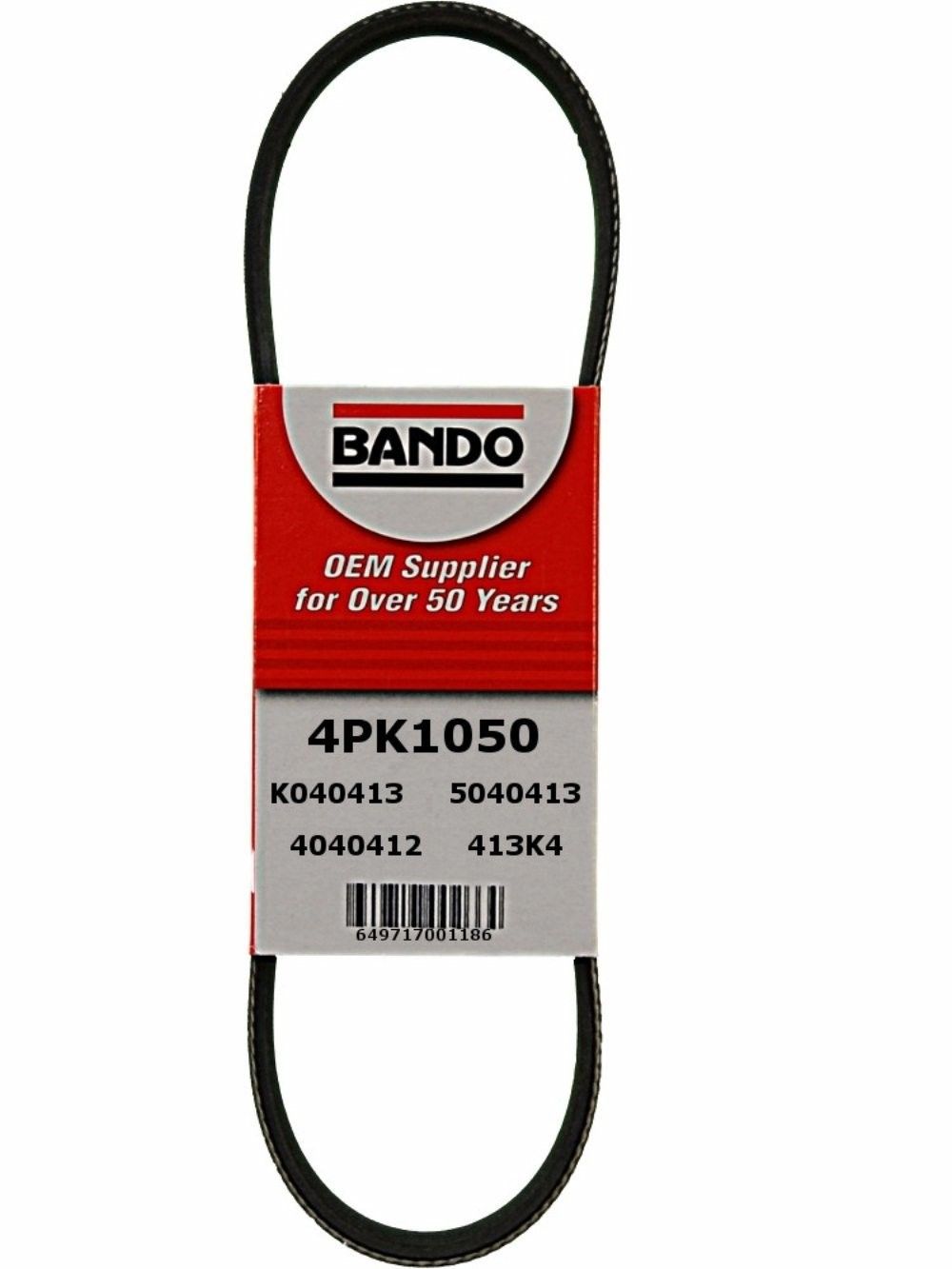 1987, 1986 Dodge Mini Ram Accessory Drive Belt