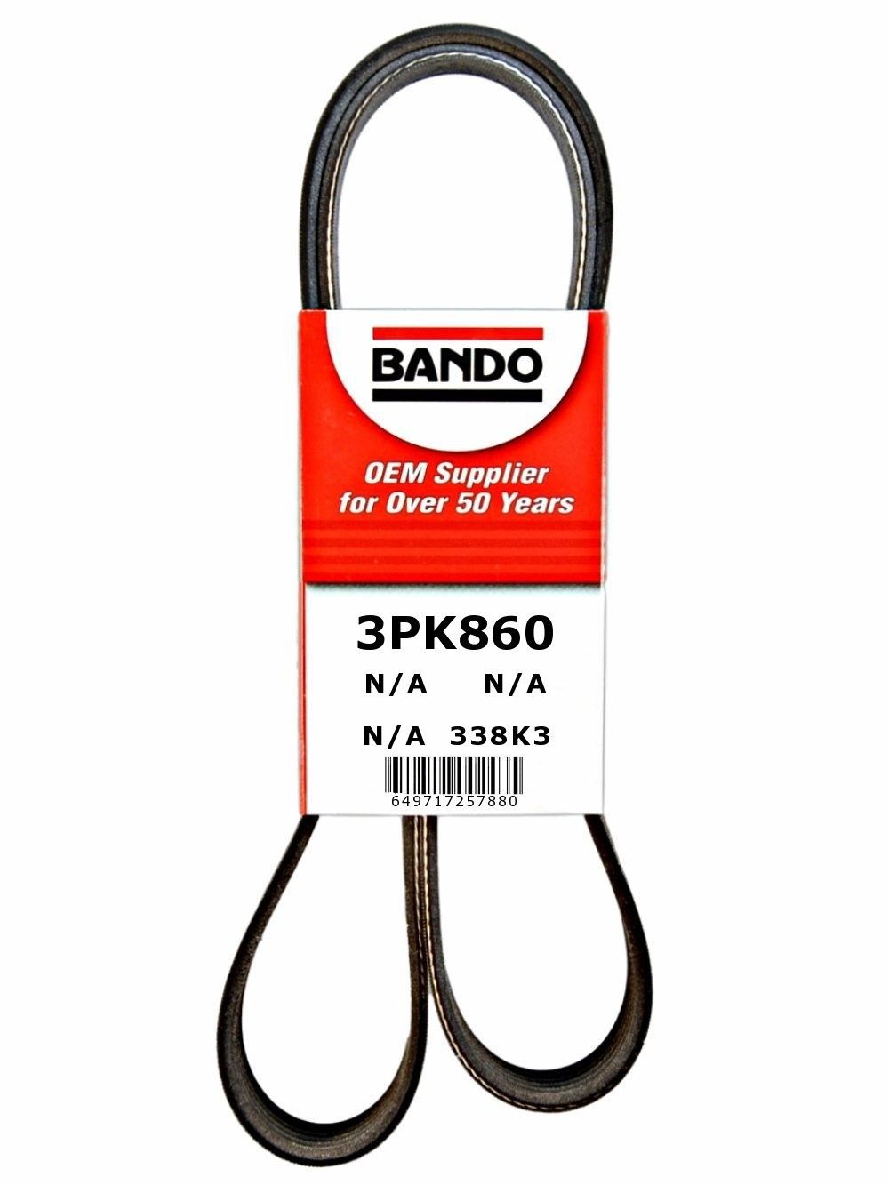 2009, 2008, 2007, 2006, 2005, 2004 Toyota Prius Accessory Drive Belt