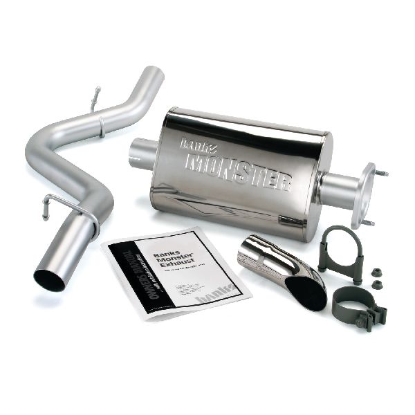 1998-1999 Jeep Wrangler Exhaust System Kit (Banks)