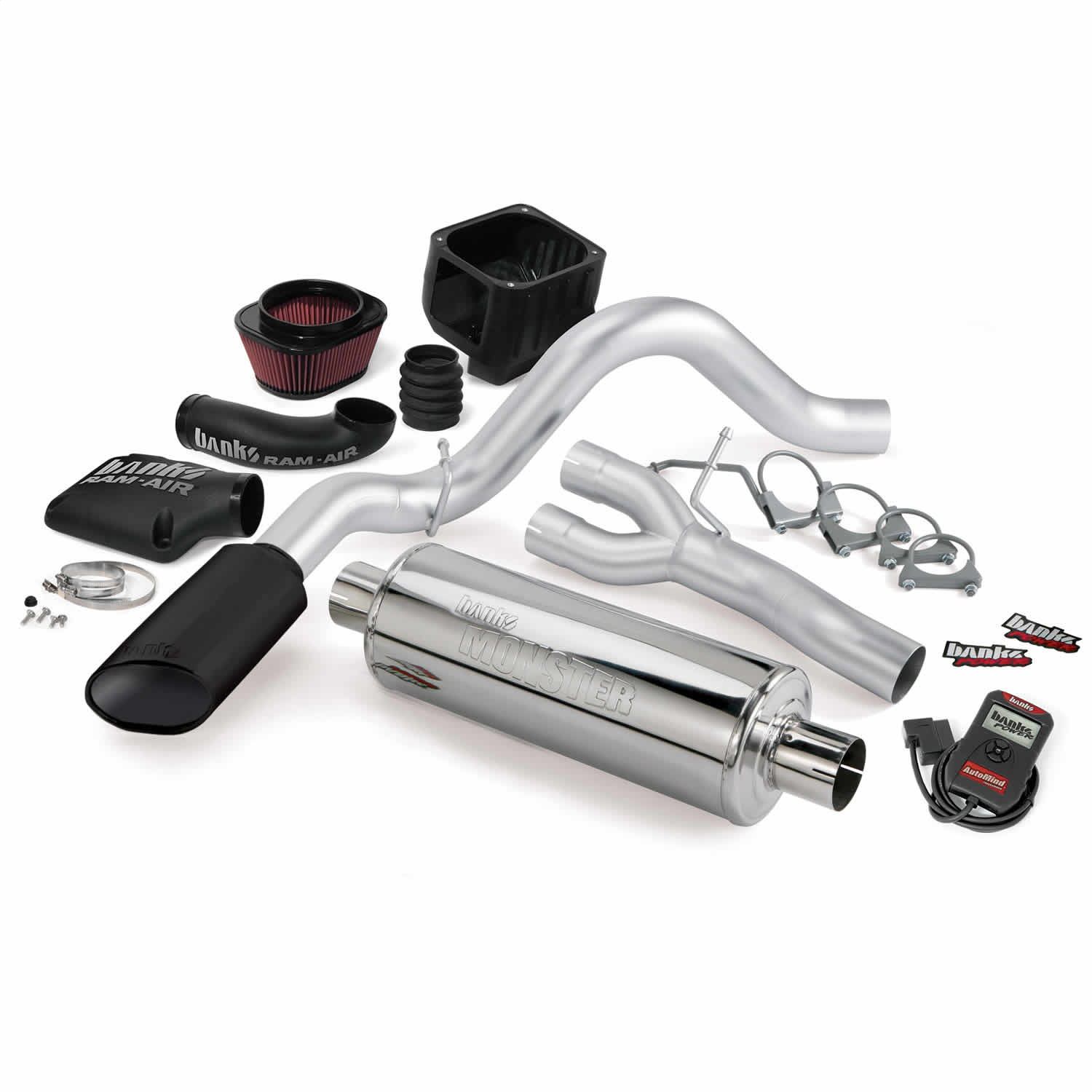 2000, 1999 GMC Sierra 2500 1500 Exhaust System Kit