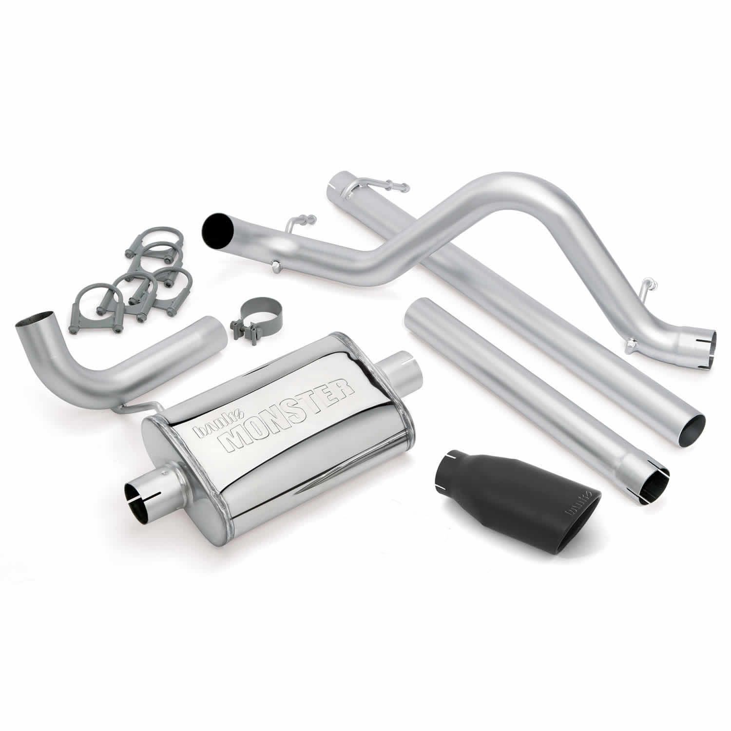 2011, 2010, 2009, 2008, 2007 Jeep Wrangler Exhaust System Kit