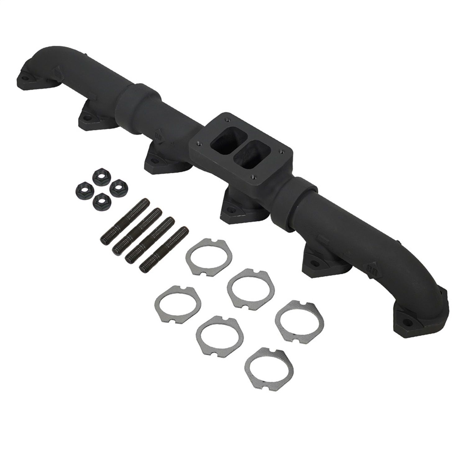 2003, 2002, 2001, 2000, 1999, 1998, 1997, 1996, 1995, 1994, 1993 Freightliner FLD120 Motorhome LEXA Exhaust Manifold