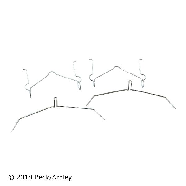 2001-2004 Toyota Sequoia Disc Brake Pad Set - Front (Beck Arnley)