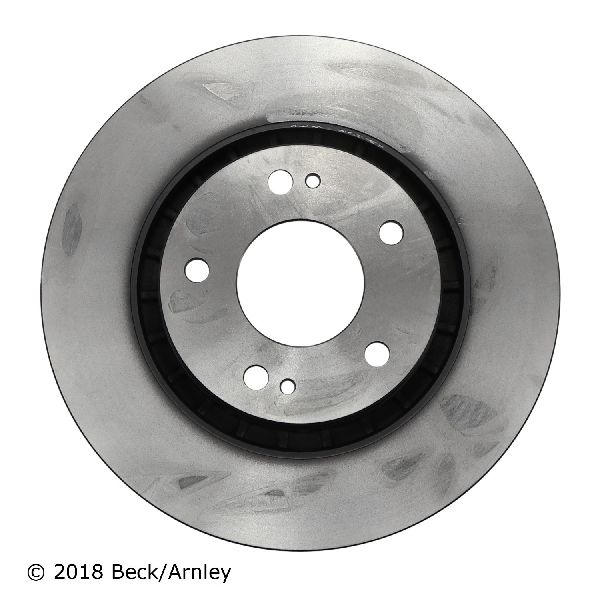 2010-2013 Mitsubishi Lancer Disc Brake Rotor - Front (Beck Arnley)