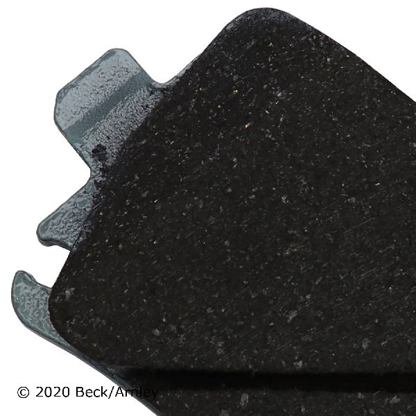 2006-2011 Audi A6 Disc Brake Pad Set - Rear (Beck Arnley)