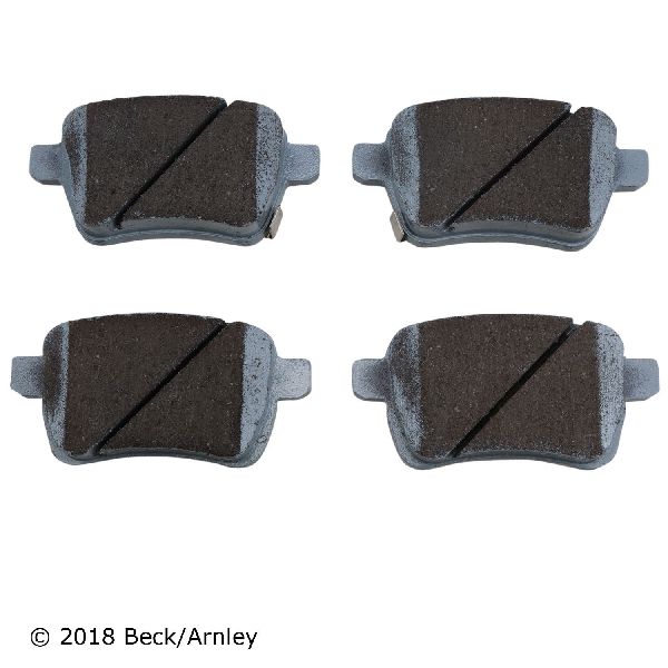 2014-2020 Fiat 500L Disc Brake Pad Set - Rear (Beck Arnley)