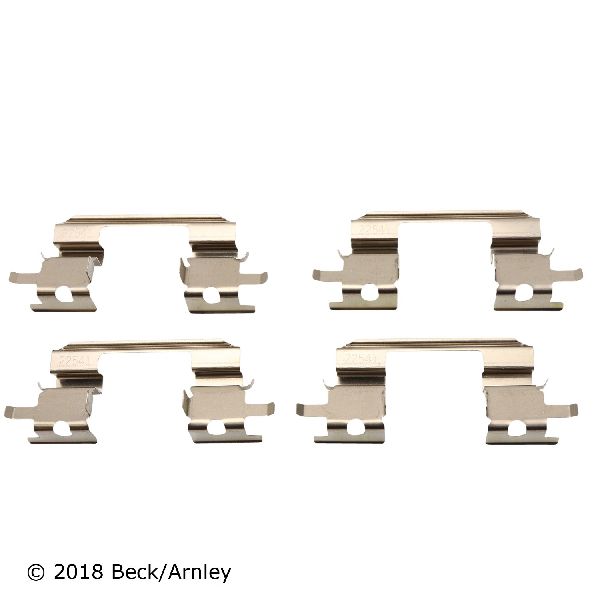 1998-2002 Subaru Forester Disc Brake Hardware Kit - Front (Beck Arnley)