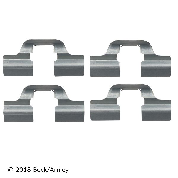2004-2005 Volkswagen Jetta Disc Brake Hardware Kit - Rear (Beck Arnley)