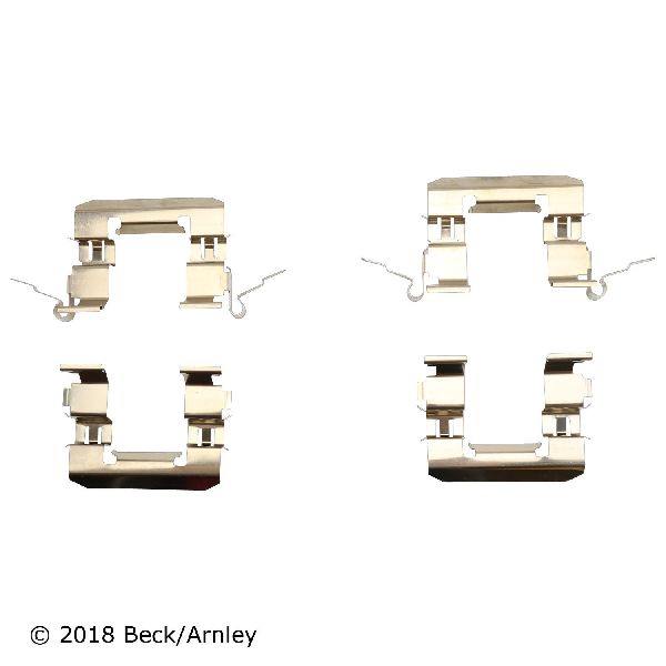 2011-2017 Nissan Juke Disc Brake Pad Set - Front (Beck Arnley)