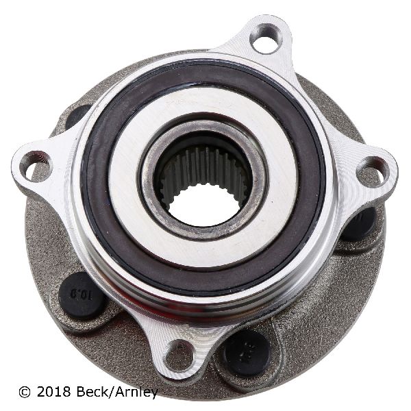 2010-2015 Toyota Prius Wheel Bearing and Hub Assembly - Front (Beck Arnley)
