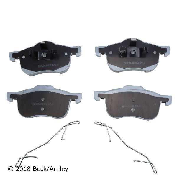 1999-2006 Volvo S80 Disc Brake Pad Set - Front (Beck Arnley)
