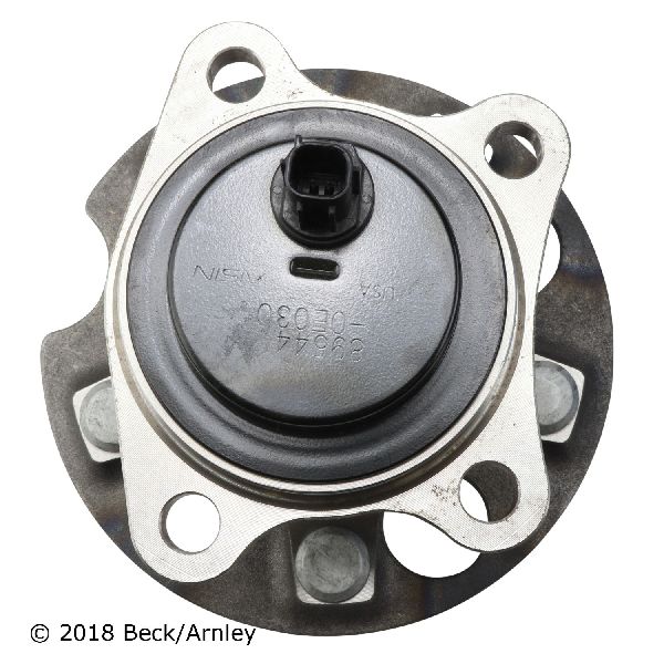 2008-2013 Toyota Highlander Wheel Bearing and Hub Assembly - Rear Left (Beck Arnley)