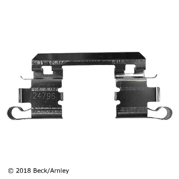 2015-2020 Honda Fit Disc Brake Hardware Kit - Front (Beck Arnley)