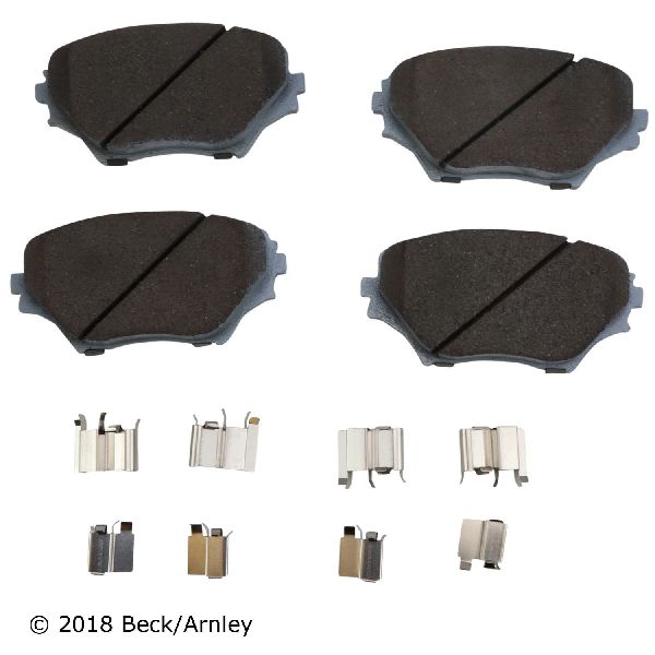 2001-2005 Toyota RAV4 Disc Brake Pad Set - Front (Beck Arnley)
