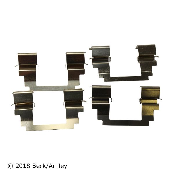 2003-2008 Pontiac Vibe Disc Brake Pad Set - Front (Beck Arnley)