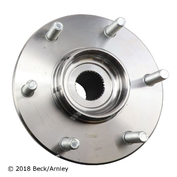 2004-2010 INFINITI QX56 Wheel Bearing and Hub Assembly - Rear (Beck Arnley)