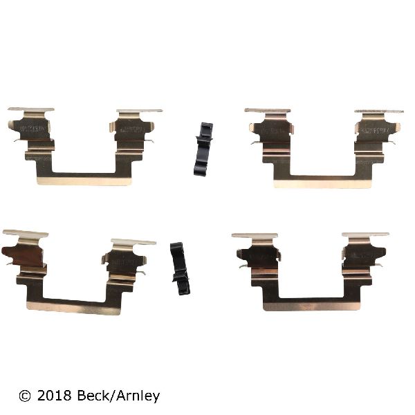 2003-2020 Mitsubishi Outlander Disc Brake Pad Set - Front (Beck Arnley)
