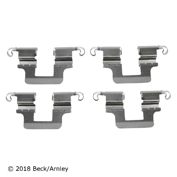2012-2013 Audi A6 Disc Brake Hardware Kit - Rear (Beck Arnley)