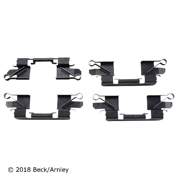 2011-2015 Nissan LEAF Disc Brake Hardware Kit - Front (Beck Arnley)