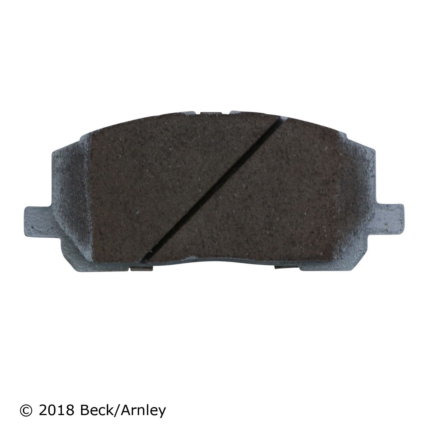 2007, 2006, 2005, 2004, 2003, 2002, 2001 Toyota Highlander Disc Brake Pad Set
